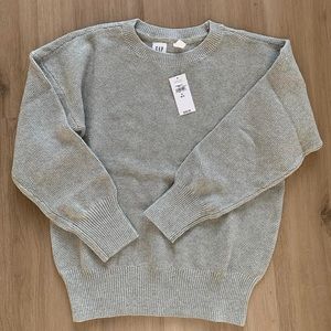 Girls size 6/7 sweater from GAP. Super soft! Has some gold specks in it!